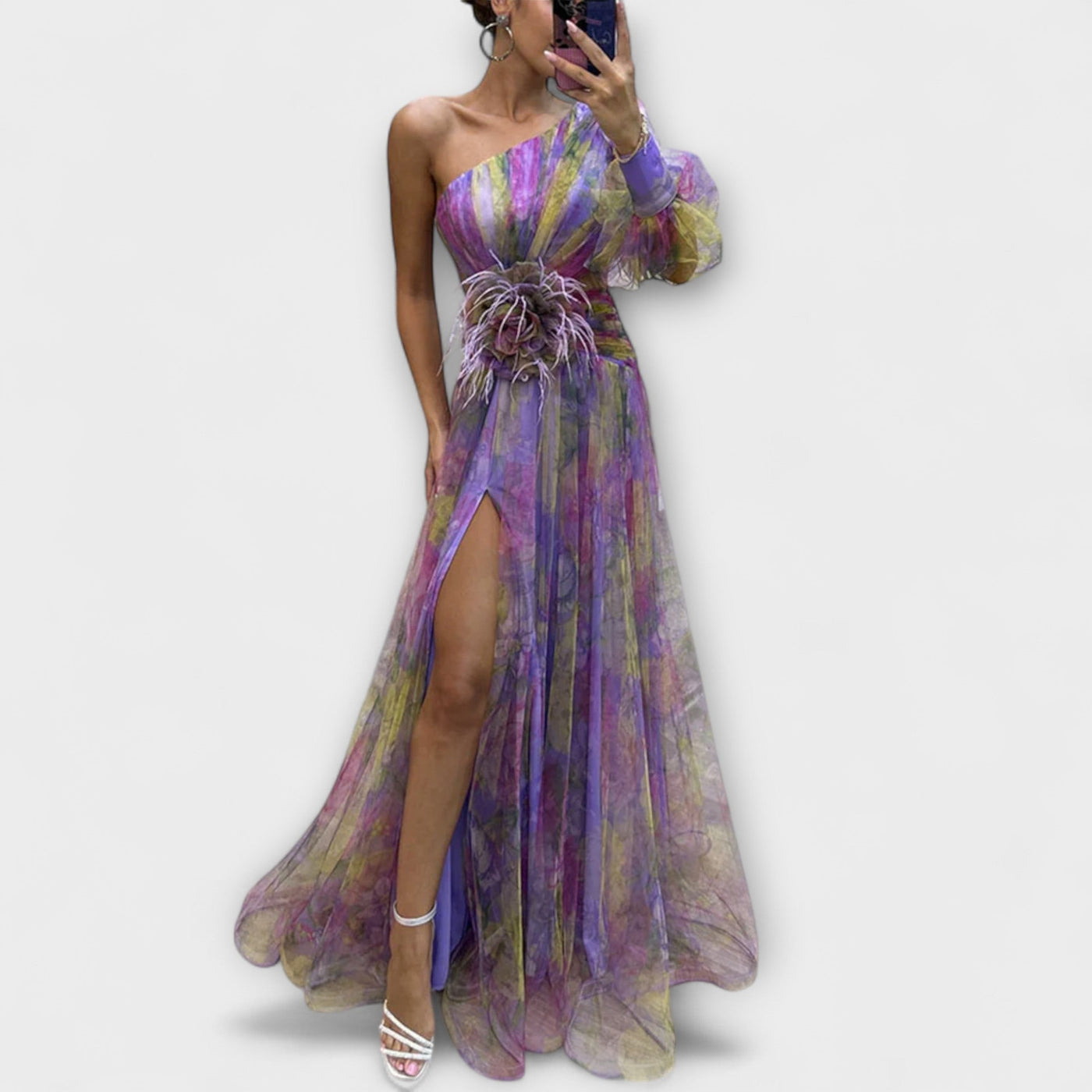 Cecilia - Elegantní rozparek šatů