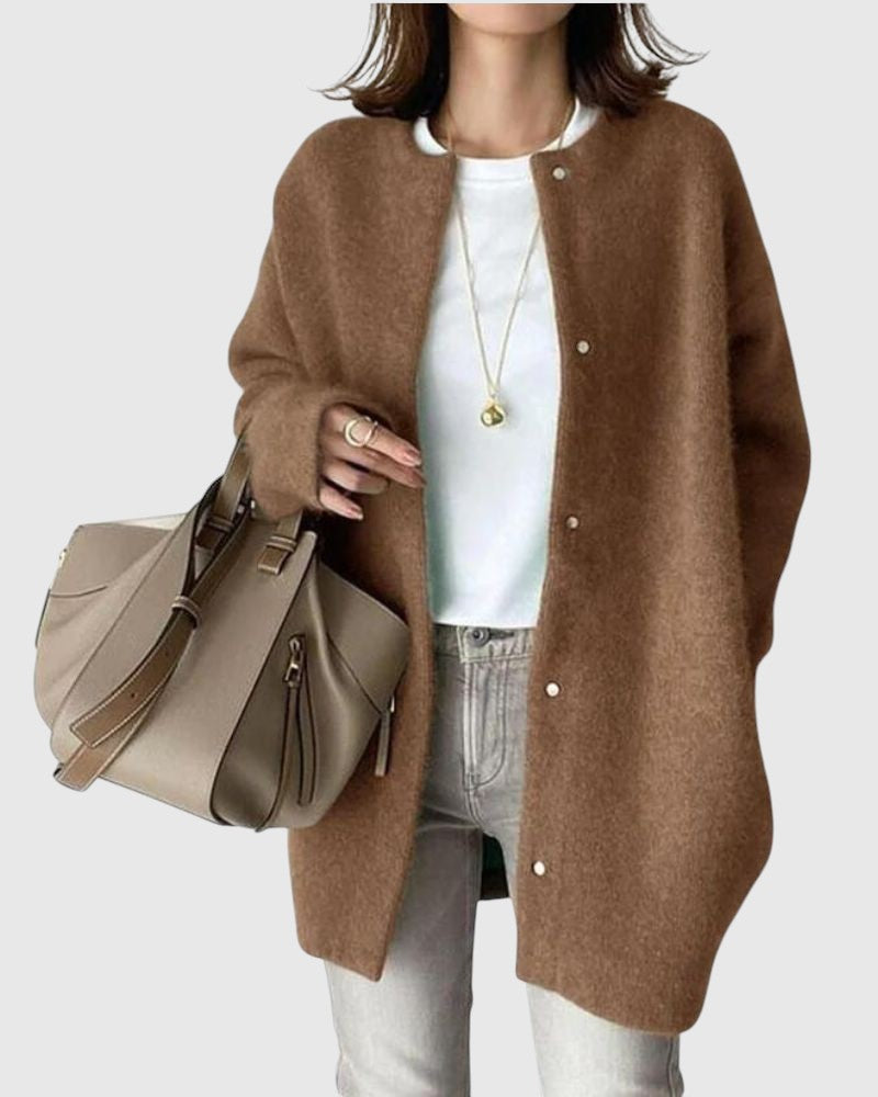 Julie – Minimalistický prodloužený kardigan