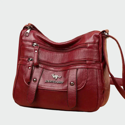 Elegantní kožená příruční taška