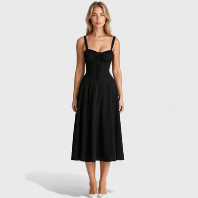 Kiana - Korzetové Midi Šaty