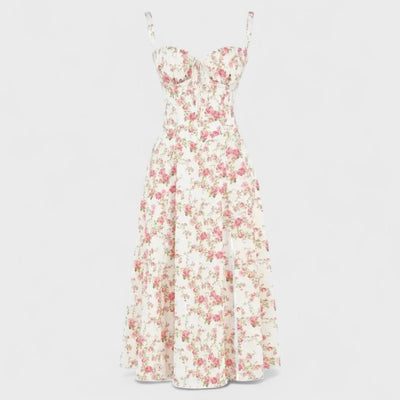 Kiana - Korzetové Midi Šaty