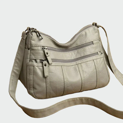 Měkká kožená taška přes rameno