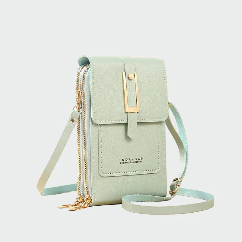 Elegantní kožená taška přes rameno